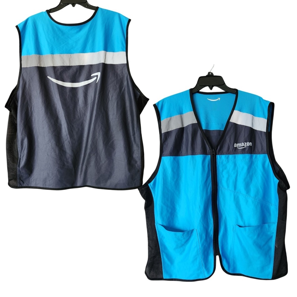 Amazon Luly Yang Driver Vest Safety XL Reflective High Visibility Mesh